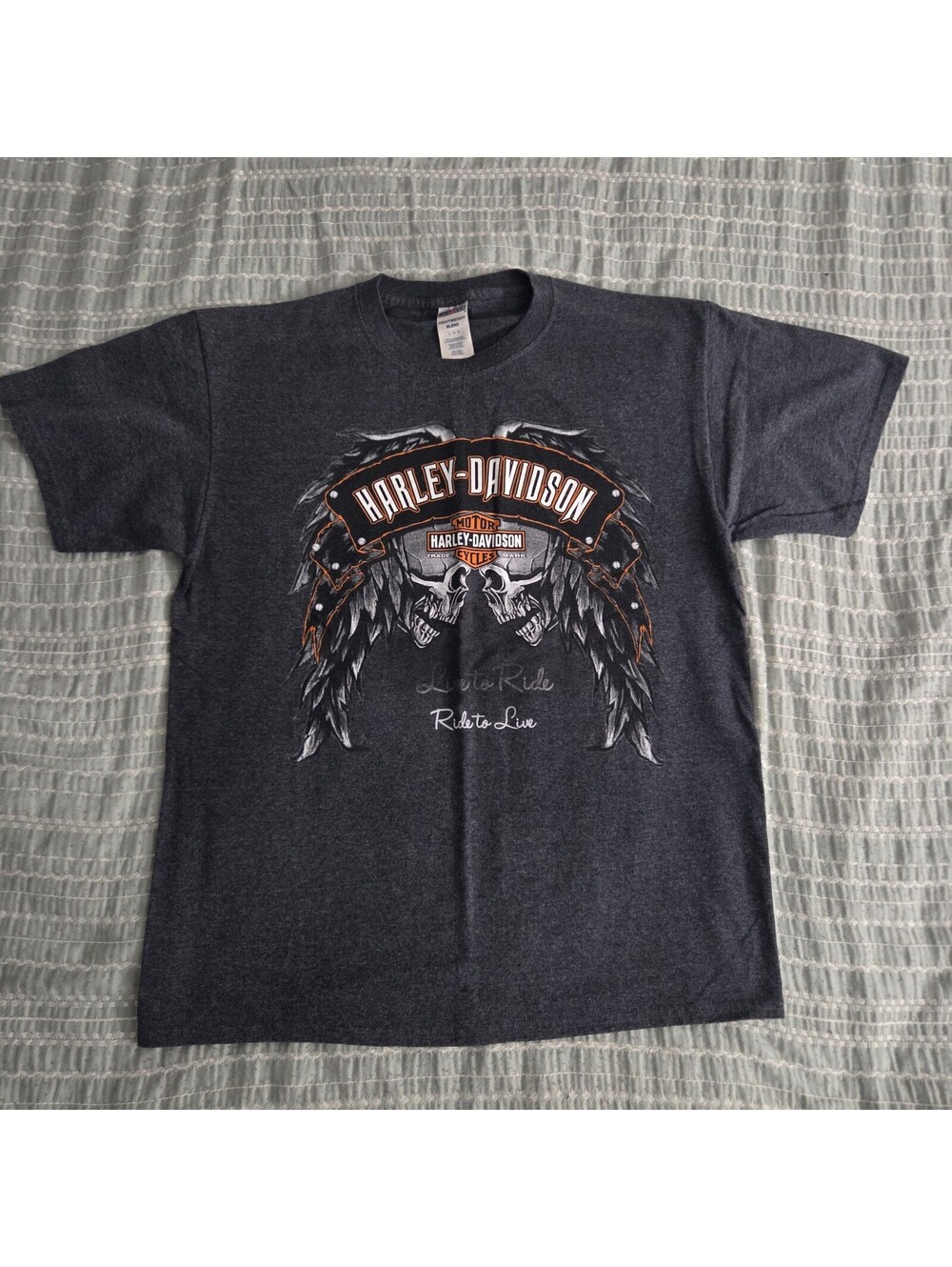 Harley-Davidson Rivière-du-Loup charcoal T-shirt